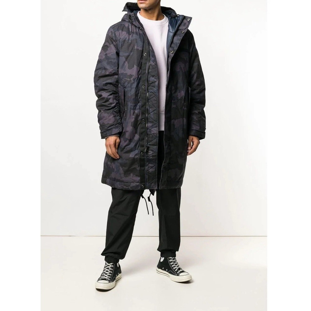 NIKE SPORTSWEAR NSW SIZE M CAMO WARM FILL PARKA JACKET COAT AA8859-475